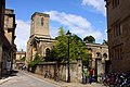 The church, as seen from the Queen's Lane