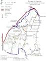 Carte des routes