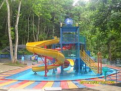 A small waterpark