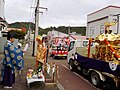 秋季例大祭（市中渡御での御旅所祭）