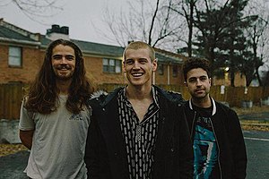 Arlington; from left to right: Channing Peake, Tyler Benko, Grant Whitson.