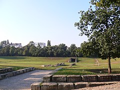 Reste des Fußgängertunnels, 2005