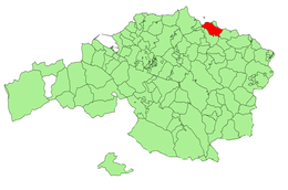 Ibarrangelu – Mappa