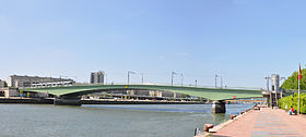 Pont Jeanne-d'Arc, promenade du Commandant-Charcot.