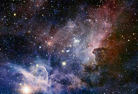 Carina Nebula, by ESO/T. Preibisch
