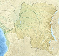 キンシャサの位置（コンゴ民主共和国内）