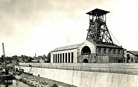 La fosse l'Enclos vers 1950.