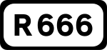 R666 road shield}}