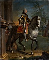 Equestrian Portrait of King George II, 1743/1745
