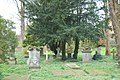 Der Jungfernfriedhof auf dem Gelände des Kloster Uetersen.