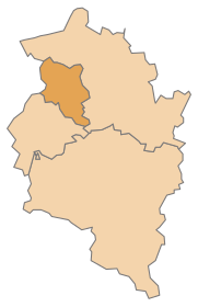 Lage des Bezirks Bezirk Dornbirn im Bundesland Vorarlberg (anklickbare Karte)