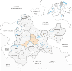 Kleinandelfingen – Mappa