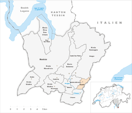 Vacallo – Mappa