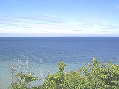 Il Baltico tra lo stretto di Kattegat e l'Øresund