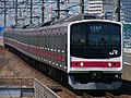 京葉線直通列車で使用されていた205系 （2004年4月10日 舞浜駅）