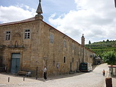 Celdas y scriptorium de la abadía de Salzedas.