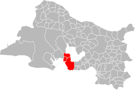 Localisation de Communauté d'agglomération du Pays de Martigues (CAPM)