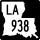 Louisiana Highway 938 marker