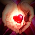 A heart is a well-known symbol of love.