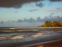 beach at Mahambo