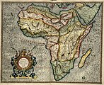 Carte d'Afrique.