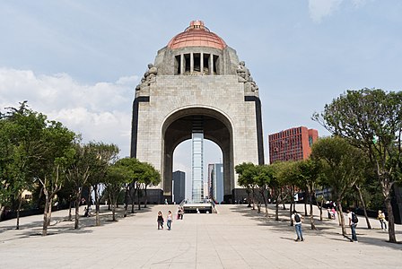 Monumento a la Revolución in Mexico City, Mexico (1938)