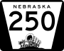 State Highway 250 marker
