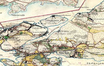 Svindersviken, Hästholmssundet och Hästholmen 1901-1906