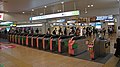 Ticket gates to Tozai Line and Toyo Rapid Line, 2019