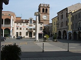 Risorgimento (“Resurgence”) Square in Lendinara