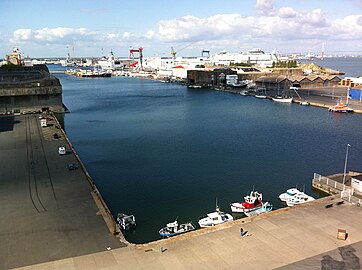 Bassins à flot du port de Saint-Nazaire