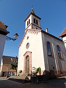 L'église catholique Sainte-Marguerite.