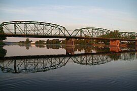 Saint-Stanislas, bridge over the Batiscan River, (Quebec Route 159)