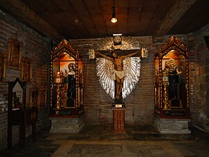 Altar of crucified Christ