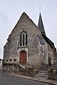 L'église Saint-Loup, pignon ouest.