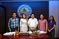The project team pays a courtesy call to the Catbalogan Mayor Hon. Stephany Uy-Tan (2nd from left).