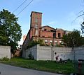 Former Baltic cotton factory building in Sitsi.