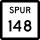 State Highway Spur 148 marker