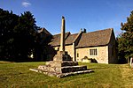 Churchyard cross approximately 15 metres south of Church of St Lawrence