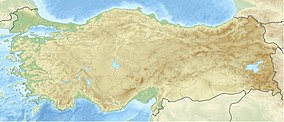 Map showing the location of İğneada Floodplain Forests National Park