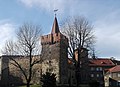 Katowska and Mała Towers with a fragment of the town wall, Prudnik