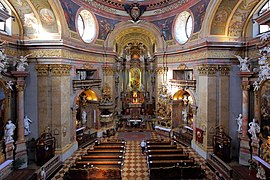 Interior de la Iglesia de San Pedro.