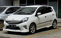 2015 Agya 1.0 TRD S (B100RA, Indonesia)