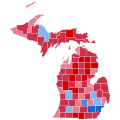 2020 House Election in Michigan by County