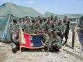 Des soldats de la 2e Brigade de la 1st ID au Kosovo, 1999