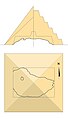 Reconstitution de la pyramide (d'après N. Swelim)