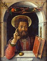 St Mark by Andrea Mantegna, 1448