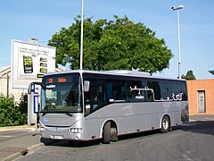 Autocar de la ligne 100.