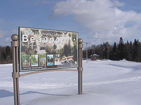 Entrée du Camping municipal de Beauport.