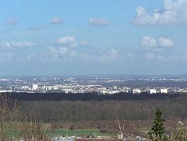 A general view of Achères